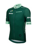SANTINI dres kratkih rukava - TOUR DE FRANCE - GREEN JERSEY - zelena