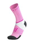 COMPRESSPORT čarape klasične - ULTRA TRAIL SOCKS V2.0 - ružičasta