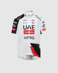 PISSEI dres kratkih rukava - UAE TEAM EMIRATES - XRG 2026 REPLICA JUNIOR - bijela/crna/crvena