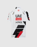 PISSEI dres kratkih rukava - UAE TEAM EMIRATES - XRG 2026 REPLICA JUNIOR - bijela/crna/crvena