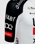PISSEI dres kratkih rukava - UAE TEAM EMIRATES - XRG 2026 REPLICA - bijela/crna/crvena