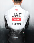 PISSEI dres dugih rukava zimski - UAE TEAM EMIRATES - XRG 2025 REPLICA - bijela/crna