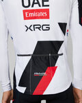 PISSEI dres dugih rukava ljetni - UAE TEAM EMIRATES - XRG 2026 REPLICA - bijela/crvena/crna