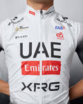 PISSEI prsluk - UAE TEAM EMIRATES 2025 - bijela/crna