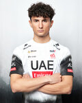 PISSEI majica kratkih rukava - UAE TEAM EMIRATES 2025  - bijela/crna