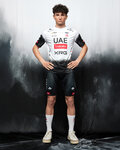 PISSEI majica kratkih rukava - UAE TEAM EMIRATES 2025  - bijela/crna