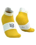 COMPRESSPORT čarape do gležnja - PRO RACING SOCKS V4.0 RUN - žuta