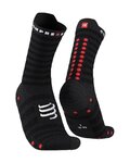 COMPRESSPORT čarape klasične - PRO RACING SOCKS V4.0 ULTRALIGHT RUN - crna
