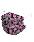 ALÉ maska - GARDA - ružičasta/crna