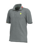 ALÉ majica kratkih rukava - POLO - siva