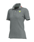 ALÉ majica kratkih rukava - POLO LADY - siva