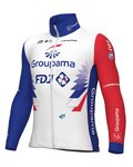 ALÉ izolirana jakna - GROUPAMA FDJ 2022 - crvena/plava/bijela