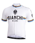 BIANCHI MILANO dres kratkih rukava - NEW PRIDE - crna/bijela