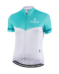 BIANCHI MILANO dres kratkih rukava - GINOSA LADY - plava/bijela