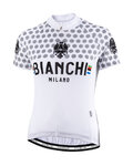 BIANCHI MILANO dres kratkih rukava - CROSIA LADY - bijela/siva