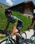 BIANCHI MILANO dres kratkih rukava - MASSARI - žuta/svjetloplava