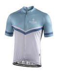 BIANCHI MILANO dres kratkih rukava - OLLASTU - svjetloplava/bijela