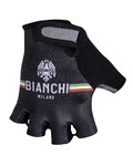 BIANCHI MILANO rukavice s kratkim prstima - ENAS - crna