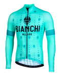 BIANCHI MILANO dres dugih rukava ljetni - PERTICARA - zelena