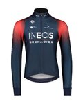 BIORACER dres dugih rukava zimski - INEOS GRENADIERS '22 - plava/crvena