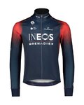 BIORACER jakna otporna na vjetar - INEOS GRENADIERS '22 - plava/crvena