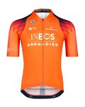 BIORACER dres kratkih rukava - INEOS GRENADIERS 2023 ICON TRAINING - plava/narančasta