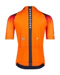 BIORACER dres kratkih rukava - INEOS GRENADIERS 2023 ICON TRAINING - plava/narančasta