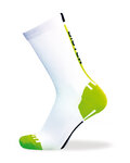 BIOTEX čarape klasične - RACE - zelena/bijela