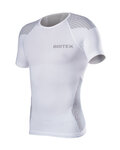 BIOTEX majica kratkih rukava - BIOFLEX RAGLAN - bijela/siva