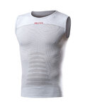 BIOTEX majica bez rukava - CANOTTA + CARBON - bijela