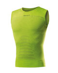 BIOTEX majica bez rukava - CANOTTA + CARBON - zelena