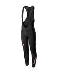 CASTELLI duge hlače s tregerima - MENO 2 WINTER - crna