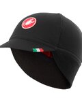 CASTELLI kapa - DIFESA THERMAL - crna/crvena