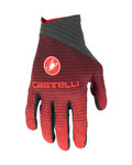 CASTELLI rukavice s dugim prstima - CW 6.1 CROSS - crvena