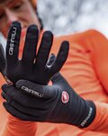 CASTELLI rukavice s dugim prstima - PERFETTO RoS - crna