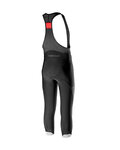 CASTELLI hlače 3/4 s tregerima - TUTTO NANO - crna