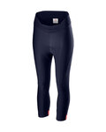 CASTELLI hlače 3/4 bez tregera - VELOCISSIMA - plava