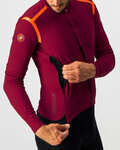 CASTELLI izolirana jakna - PERFETTO ROS CONVERT - crvena