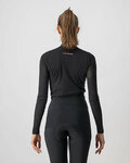 CASTELLI majica dugih rukava - FLANDERS 2 WARM LADY - crna