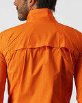 CASTELLI vodootporni kišni ogrtač - EMERGENCY RAIN 2 - narančasta