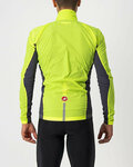 CASTELLI jakna otporna na vjetar - SQUADRA STRECH - žuta