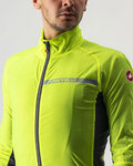 CASTELLI jakna otporna na vjetar - SQUADRA STRECH - žuta