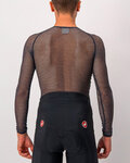 CASTELLI majica dugih rukava - MIRACOLO WOOL - crna