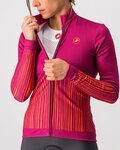 CASTELLI dres dugih rukava zimski - SORPRESA LADY WINTER - ružičasta