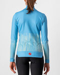 CASTELLI dres dugih rukava zimski - SORPRESA LADY WINTER - svjetloplava