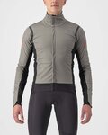 CASTELLI izolirana jakna - ALPHA RoS 2 - siva/crna