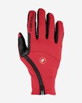 CASTELLI rukavice s dugim prstima - MORTIROLO WINTER - crvena