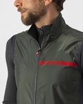 CASTELLI prsluk - SQUADRA STRECH - zelena