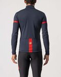 CASTELLI dres dugih rukava zimski - FONDO 2 WINTER - plava