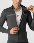 CASTELLI dres dugih rukava zimski - PRO THERMAL - antracitna